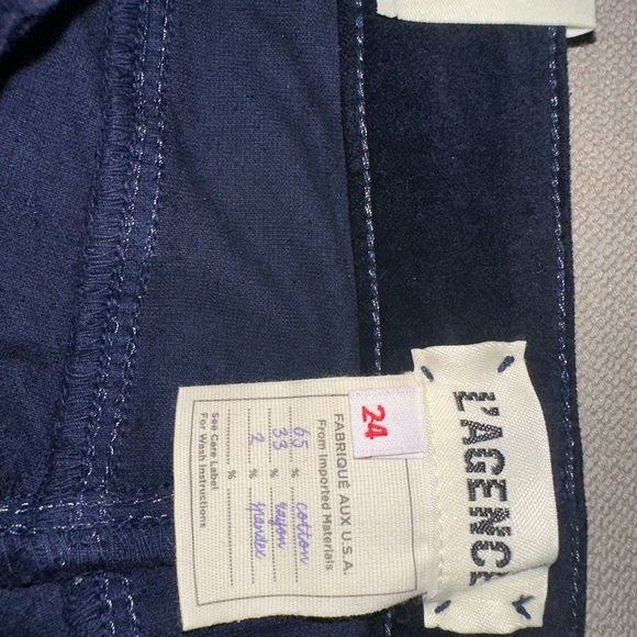 Brand new L’AGENCE velvet jeans. Tag is on. Size 24 - Picture 3 of 6